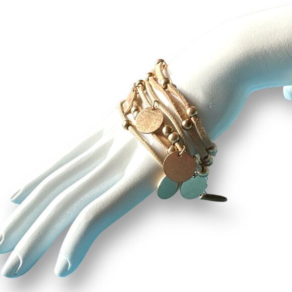 Plunder Design Scarlett Bracelet Multi-Strands Cord - Picture 5 of 8